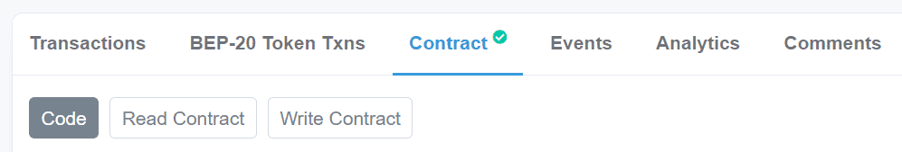 Contract code
