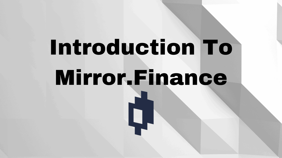 Introduction To Mirror.Finance
