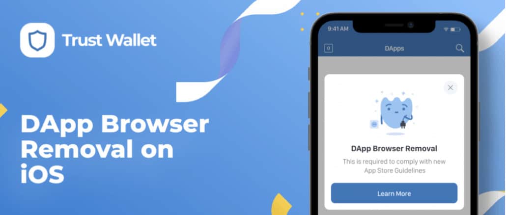 DApp browser removal from trust wallet