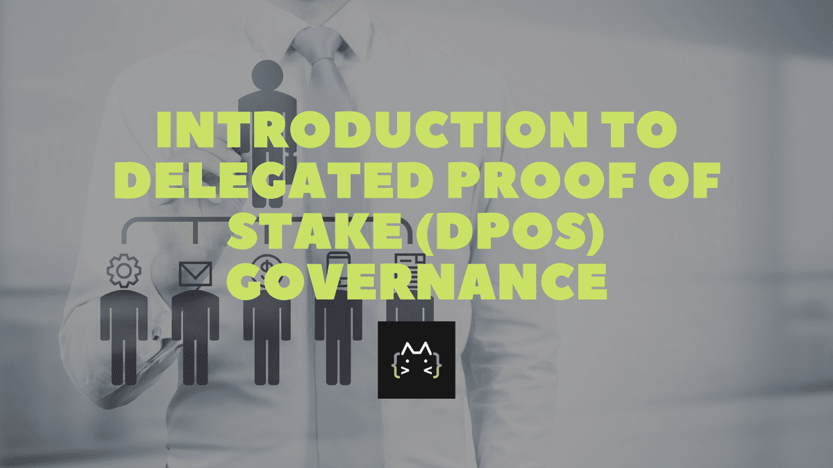 Introduction To Delegated Proof Of Stake (DPOS) Governance