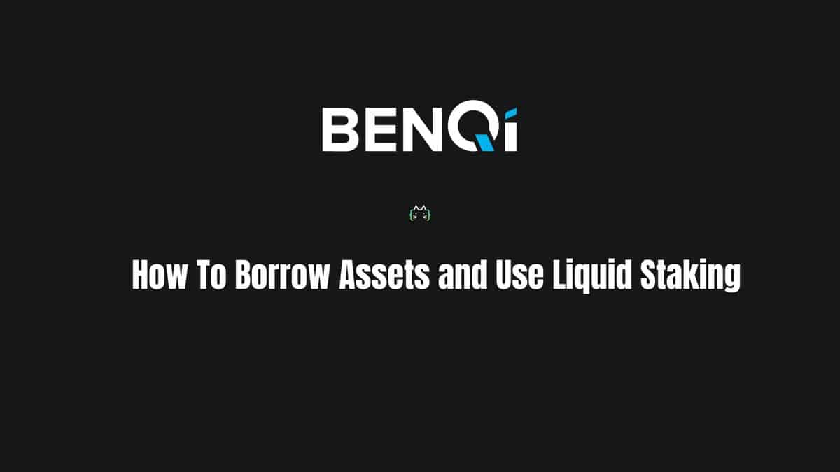 How To Borrow Assets and Use Liquid Staking On BENQI Finance